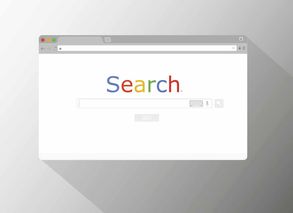 Illustration of Google Search browser.